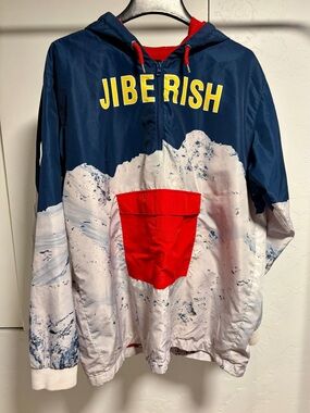 RARE Jiberish Popover Jacket